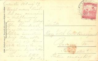 Gyergyószentmiklós, Vasút utca, kir. járásbíróság, Bocskor Gergely szíjgyártó kereskedése, Gáspár Má...