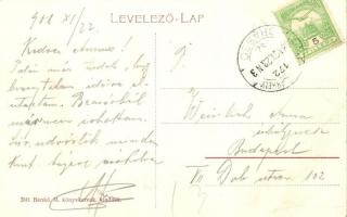 Sepsiszentgyörgy, Sfantu Gheorghe; Szabadság tér; Benkő M. könyvkereskedő kiadása / Liberty Square