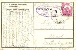 3 db Márton szignós cserkész képeslap vegyes állapotban / 3 boyscout art postcards pinxit Márton L