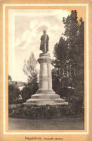 Nagykároly, Carei; Kossuth szobor, kiadja Csókás László / statue