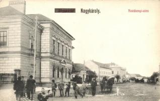 Nagykároly, Carei; Széchenyi utca, Csókás László kiadáa / street