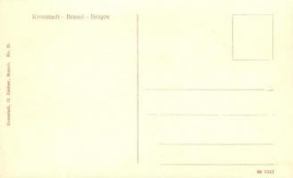 Brassó, Kronstadt, Brasov; Rossmarkt, Lópiac, Heinrich Adam kereskedése; Verlag H. Zeidner / horse m...