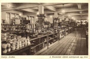 Budapest VIII. Corvin Áruház, 7 db megíratlan képeslap / 7 unused postcards