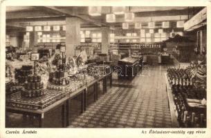 Budapest VIII. Corvin Áruház, 7 db megíratlan képeslap / 7 unused postcards