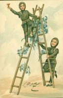 Chimney-sweep Prä Litho