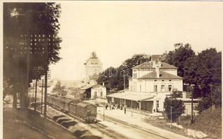 Freidberg Railway-station Foto AK