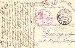 Baldoria notturna, Egy matrózi éjjeli zene.  "K.u.K. I. Seebataillonskommando" + "MFP...