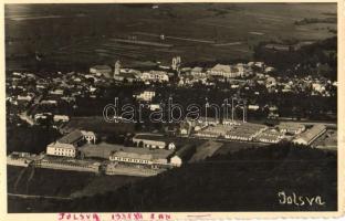 1938 Jolsva, Jelsava, Látkép laktanyával / view with military barracks, photo