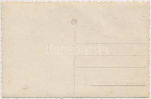 Nagytapolcsány, Topolcany; Hospodarstvo Tovarniky, Foto Maglay 1934 / dairy farm multi-view