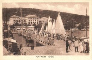 Portoroz, Portose; Pontile / molo