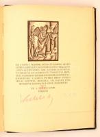 Keleti Arthur: Angyali üdvözlet. Molnár C. Pál Fába metszett rajzaival. Budapest, 1928, Amicus Kiadá...