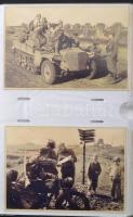 cca 1939-1945 Németország a második világháborúban, fotómásolatok a Nemzetiszocialista Katonai Levél...