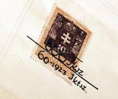 1923 az Országos Magyar Királyi Rajztanárvizsgáló Bizottság képesítő oklevele Luttor Ignác (1898-195...