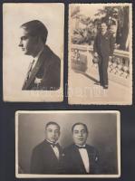 cca 1920-1930 Cigányzenészek, 6 db fotólap hátuljukon feliratozva, különböző méretben /

cca 1920-...