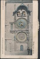 Praha, Prag; Orloj, Altstädter Rathausuhr mit Aposteln, Verlag Hugo Bondy / mechanical card