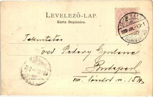 1899 Zagreb, Gradjanska streljana i Josipovac / shooting field (EK)