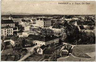 Lambach an der Traun, Ansicht mit Badehaus / view with spa