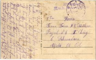 Enns, Linzerstrasse, Gasthof, Auto-Benzin Geschäft / street with shops (wet corner)