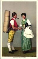 Appenzeller Trachten, Verlag Carl Künzli-Tobler / Swiss folklore