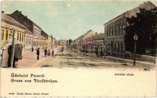 Pécs, Indóház utca, kiadja Blancz József