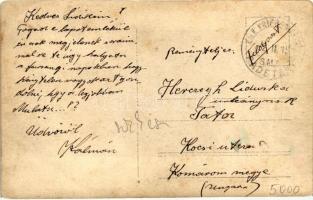 1915 Az SMS Radetzky csatahajó matrózai  / K.u.K. Kriegsmarine, battleship crew, photo