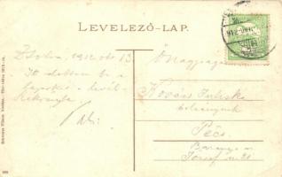 Zsolna, Zilina; Postahivatal, Schwarcz Vilmos kiadása / post office (EK)