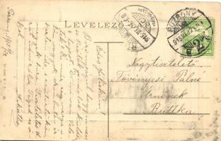 Pozsony, Pressburg, Szilágyi Dezső utca, üzletek / street with shops (EK)