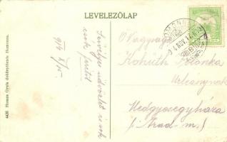 Homonna, Hummené; Andrássy Sándor gróf várkastélya, Hossza Gyula kiadása / castle (EK)