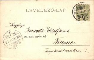 1903 Lőtéri gyakorlat a budapesti Ludovika Akadémián / shooting practice at the Hungarian Royal Mili...