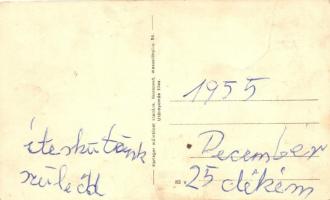 Bölcske, Spitzer Lajos kereskedése, nagyvendéglő, református templom, községháza (fa)