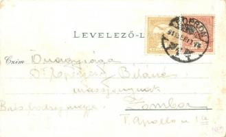 Bánfalva, Sopronbánfalva, Wandorf; Evangélikus népiskola, Fő tér, Kápolna, Katolikus népiskola, flor...