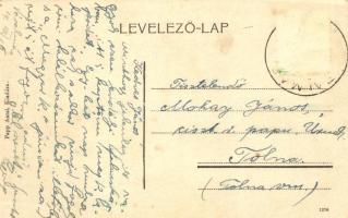 Nagyalmás, Almasu Mare; Uradalmi kastély; Papp Antal kiadása / mansion, castle