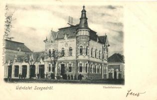 1899 Szeged, Tűzoltólaktanya; Schulhof Károly tulajdona