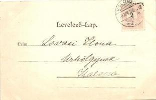 1899 Pécs, Király utca, gyógyszertár; Pick Testvérek kiadása