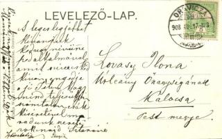 Oravica, Uszoda és gát, kiadja Weisz Félix könyvkereskedése / wooden spa house and dyke