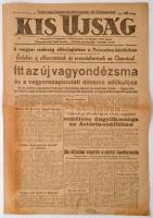 1947 Kis Újság: Itt az új vagyondézsma, pp.:4, 44x31cm