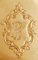 Zenith dupla fedeles arany (Au.) 14 K. zsebóra, másodpercmutatós, jelzett, gravírozott monogrammal, ...