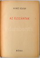 Nyírő József könyvei 8 db. (1. Jézusfaragó ember, 1943, 263 p. 2. Az elszántak, 1943,  237 p. 3. Az ...