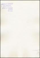 cca 1969 Pécs, tacsival a vasúti restiben, Czakó László pecséttel jelzett 2 db vintage fotója, a mag...