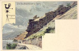 Teufelsmauer bei Spitz Litho (EK)
