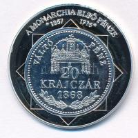 DN "A magyar nemzet pénzérméi - A Monarchia első pénze" Ag emlékérem tanúsítvánnyal (10,37...