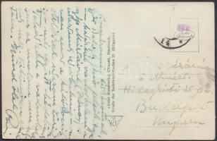 cca 1930 Teleki Pál saját kézzel írt sorai édesanyjának, Muráty Irénnek (1852-1941) Ausztriából küld...