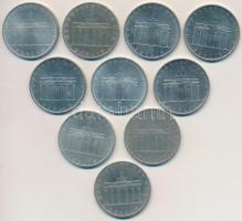 NDK 1971A 5M "Berlin" (10x) T:2
GDR 1971A 5 Mark "Berlin" (10x) C:XF