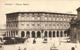 Bologna, Palazzo Riguzzi / palace, trams