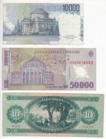 Vegyes: Magyarország 1944. 2P "A Vöröshadsereg Parancsnoksága" + 1947. 10Ft + 2006. 200Ft ...