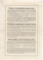 Németország/Weimari Köztársaság/Drezda 1926. "Szász Mezőgazdasági Bank Részvénytársaság" r...