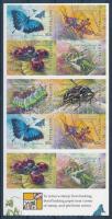 Rovarok bélyegfüzet, Insects stamp booklet