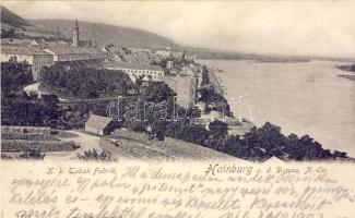 Hainburg Tobacco-factory