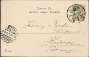 Fiume, Via del Molo, ships (EK)