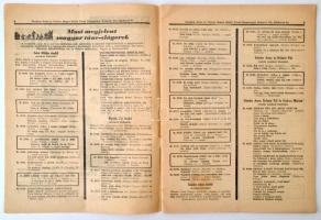 cca 1930 Sternberg híradó, hanglemez árjegyzék, pp.:40, 30x23cm